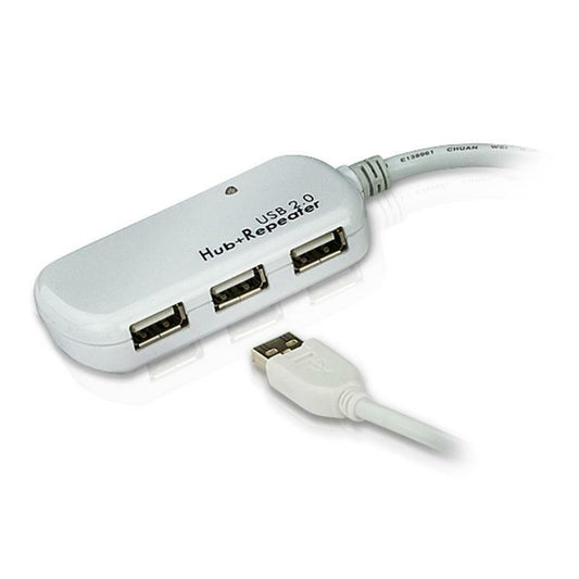 USB EXTENDER WITH BOOSTER 12M + USB HUB