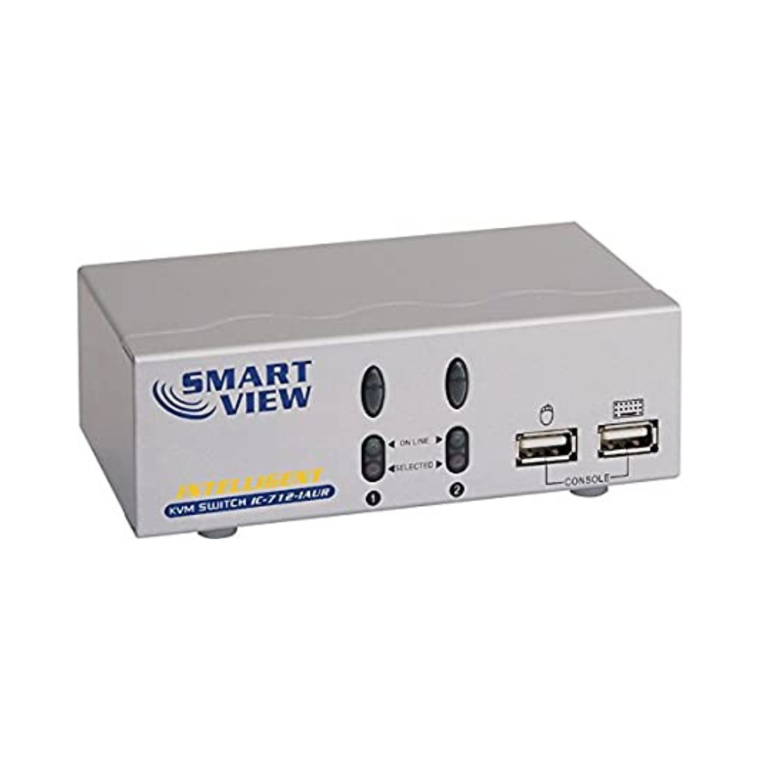 2 PORT USB AUTO KVM SWITCH