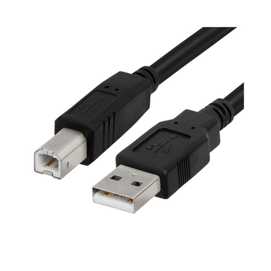 USB CABLE TYPE A-B 0.5M