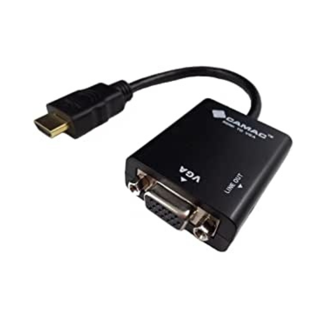 MINI HDMI MALE TO VGA FEMALE