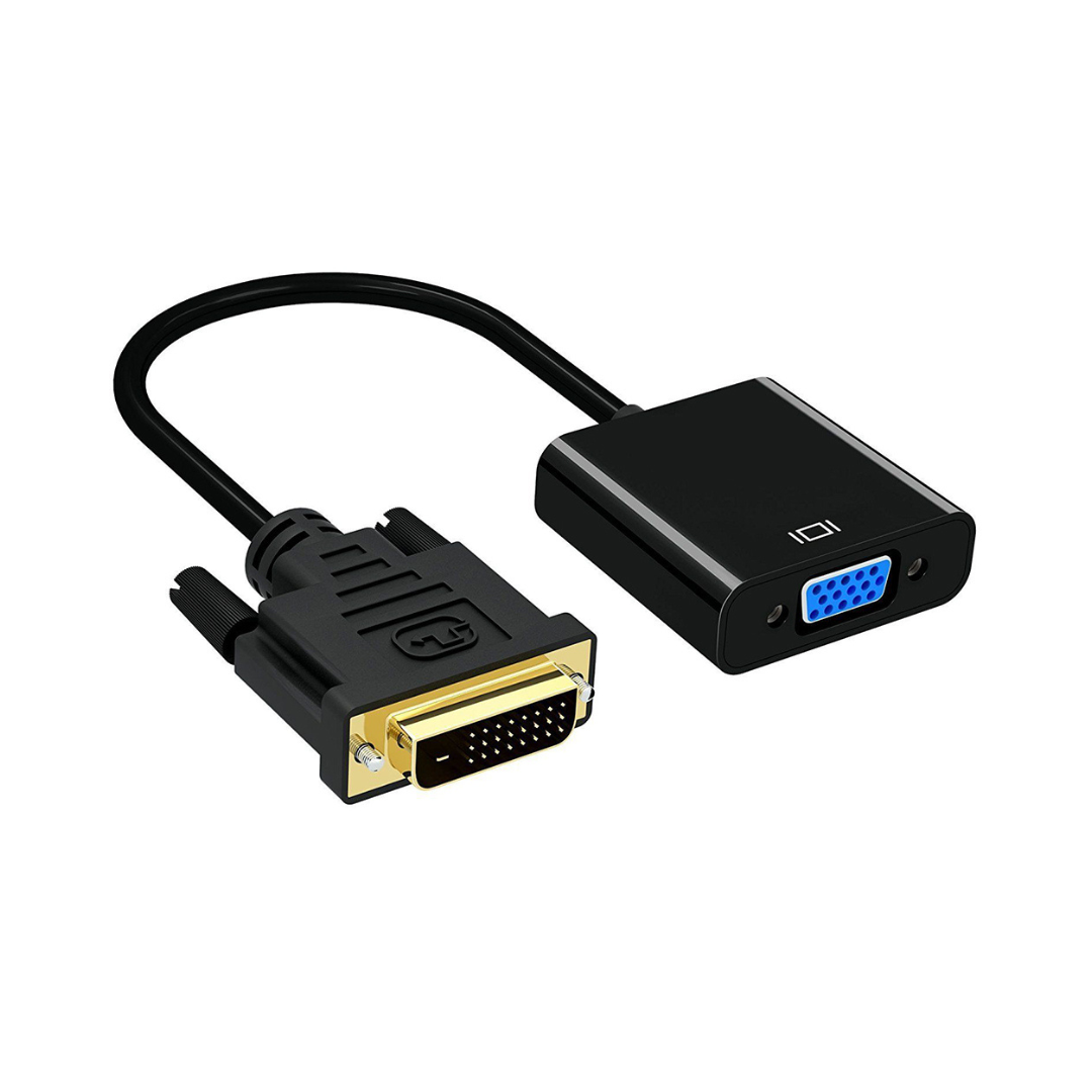 DVI-D (24+1) MALE TO VGA FMALE ADAPTOR