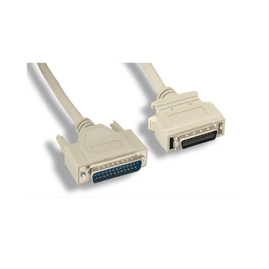 DB25 TO MINI CENTRONIC PRINTER CABLE 2M