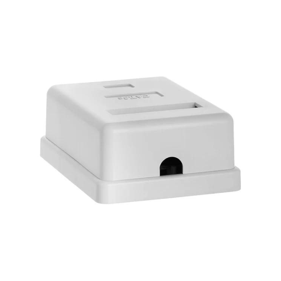 RJ45 SURFACE MOUNT BOX-DUAL