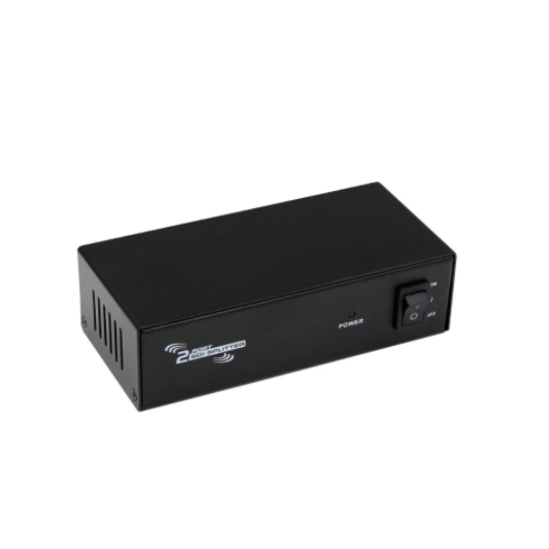 【中古】「非常に良い」COMPACT VGA VIDEO SPLITTER 2-CHANNEL VALUE Portable VGA Video Splitter, 2-way, 250 MHz - SECOMP